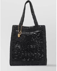 Chloé - Rafia Summer Banana Tote Bag - Lyst