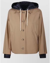 Herno - Hooded Jacket Two Tone Design - Lyst