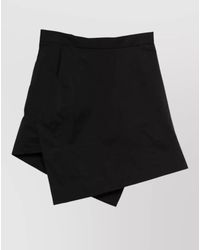 Vivienne Westwood - Cotton High-Rise Asymmetric Mini Skirt - Lyst