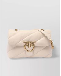 Pinko - Love Bag Puff Quilted Leather Shoulder Bag - Lyst