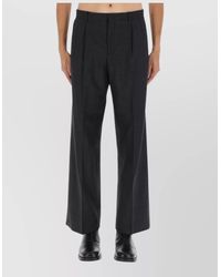 sunflower - Tailored Pleat Trousers Belt Loops Detail - Lyst