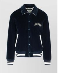 Dolce & Gabbana - Cotton Corduroy Bomber Jacket - Lyst