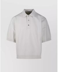 Studio Nicholson - Knitted Polo Shirt - Lyst