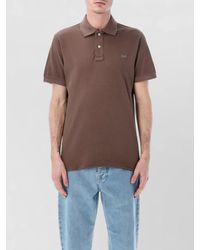 ERL Striped-Sleeves Polo Shirt in Black for Men | Lyst