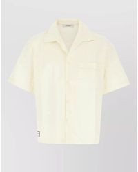 Entire studios - Poplin Shirt Short Sleeves Chest Pocket - Lyst