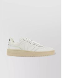Veja - Leather V-90 Low-Top Sneakers - Lyst