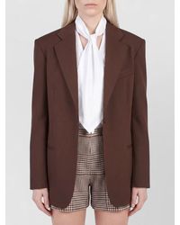 FEDERICA TOSI - Single-Breasted Loose-Fit Suit Jacket - Lyst