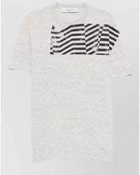 Golden Goose - Cotton Graphic-Print Short-Sleeve T-Shirt - Lyst