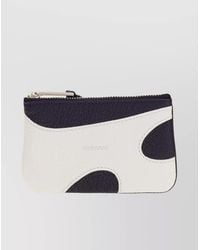 Ferragamo - Leather Zip Keychain Card Holder - Lyst