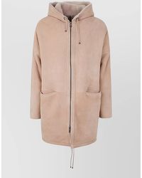 Giorgio Brato - Leather Hooded Parka - Lyst