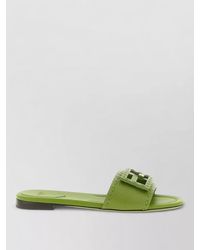 Fendi - Baguette Flat Slides Open Toe Strap - Lyst