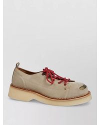 KENZO - Leather Lace-Up Shoes - Lyst