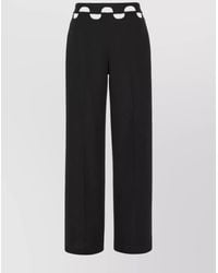 Dion Lee - Cutout High-Rise Wide-Leg Trousers - Lyst