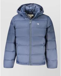 Calvin Klein - Hooded Puffer Jacket - Lyst