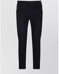 Jacob Cohen - Straight Leg Trousers With Belt Loops And Pockets - Lyst
