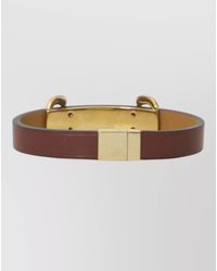 Gucci - Leather Bracelet Featuring Horsebit Detail - Lyst