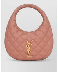 Saint Laurent - Icarino Lamb Leather Shoulder Bag - Lyst