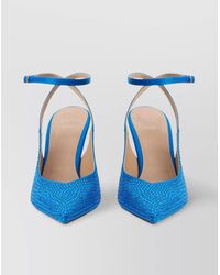 Liu Jo - Embellished Pointed Toe Slingback Pumps - Lyst