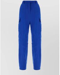 Ferragamo - Lyocell Cargo Trousers - Lyst