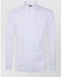 Barba Napoli - Cotton Linen Shirt - Lyst