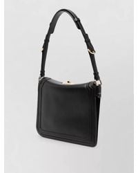 Lanvin - Logo Leather Clutch Bag - Lyst