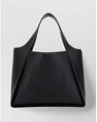 Stella McCartney - Stella Logo Faux Leather Shoulder Bag - Lyst