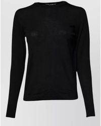 Dolce & Gabbana - Virgin Wool Relaxed-Fit Crew-Neck Sweater - Lyst