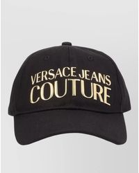 Versace Jeans Couture - Cotton Logo Baseball Cap - Lyst