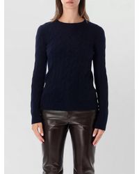 Ralph Lauren - Cashmere Cable-Knit Slim-Fit Crewneck Sweater - Lyst