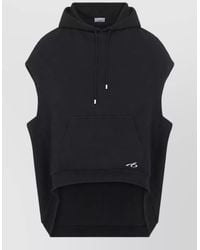 Balenciaga - Cotton Sleeveless Regular-Fit Hoodie - Lyst
