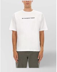 Aspesi - My Favorite Things Print Cotton T-Shirt - Lyst