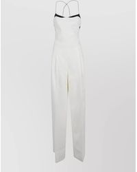Tom Ford - Silk Jumpsuit Bias Cut Evening Dress - Lyst
