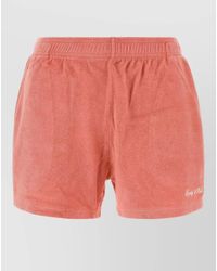 Sporty & Rich - Cotton Terry Shorts - Lyst