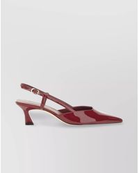 Stuart Weitzman - Leather Slingback Sandals - Lyst