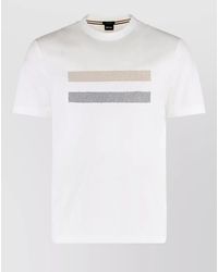 BOSS - Crew Neck T-Shirt - Lyst