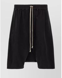 Rick Owens - 'Pods' Drop-Crotch Bermuda Shorts - Lyst