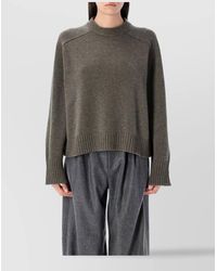 Soeur - Crew Neck Wool Knit Sweater - Lyst
