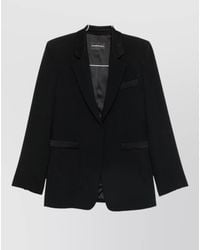 Emporio Armani - Tailored Single Breasted Blazer Jacket - Lyst