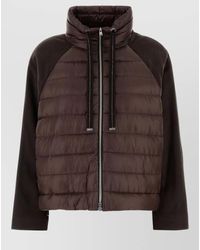 Herno - Down Single Breasted Coat - Lyst