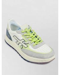 Premiata - Sneakers Perforated Toe Box Contrast Stitching Collar - Lyst