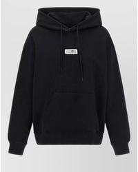 MM6 by Maison Margiela - Numeric Signature Hooded Sweatshirt Kangaroo Pocket - Lyst