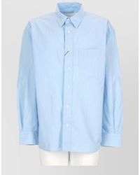 sunflower - Long Sleeve Shirt Button Down Collar Pocket - Lyst