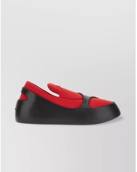 Ferragamo - Neoprene And Rubber Low-Top Slip-On Sneakers - Lyst