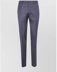 Incotex - Virgin Wool Slim-Fit Straight-Leg Trousers - Lyst