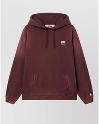 Golden Goose - Star Logo Hooded Sweatshirt Long Sleeves - Lyst