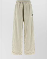 Balenciaga - Relaxed-Fit Wide-Leg Tracksuit Trousers - Lyst