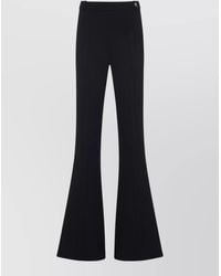 Elisabetta Franchi - High-Rise Flared Trousers - Lyst