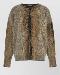Nude - Alpaca Wool Oversized Abstract Pattern Sweater - Lyst
