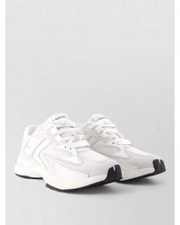 Lanvin - Jla Sneakers Mesh Panels Rubber Sole - Lyst