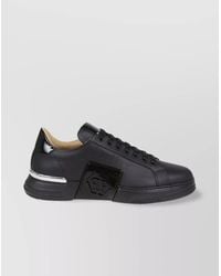 Philipp Plein - Low-Top Leather Sneakers Phantom Kick - Lyst